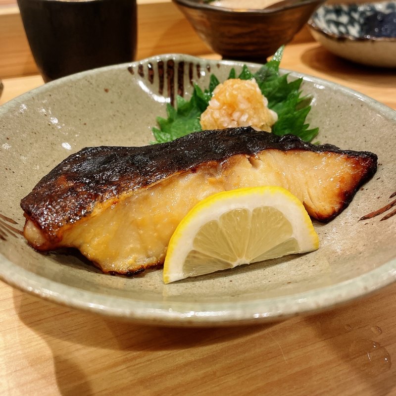 銀ダラ西京焼(すし光琳（コウリン）)