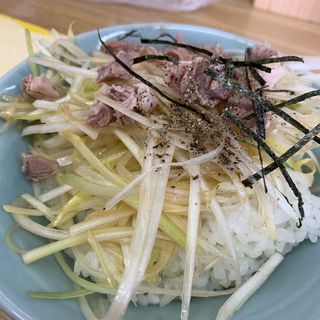 ネギ丼(ラーメン青木亭)