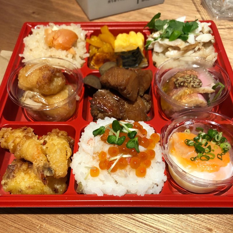 幕の内弁当(魚菜由良　雑魚亭)