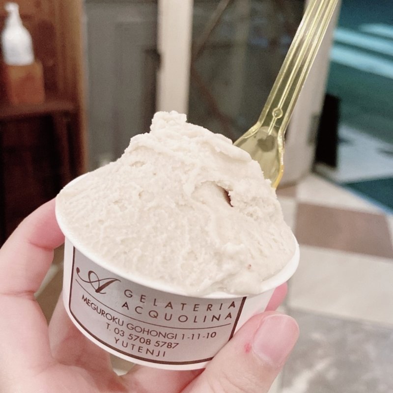 栗のジェラート(ジェラテリアアクオリーナ （GELATERIA ACQUOLINA）)