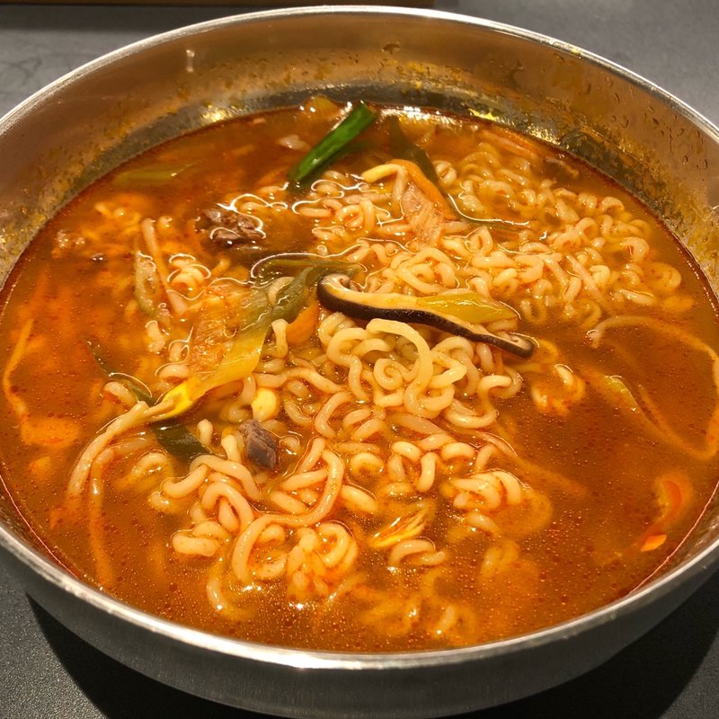 ユッケジャンラーメン(KOREAN IZAKAYA ジャン)