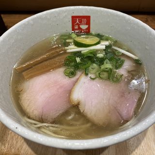 アグー豚ストレート清湯(麺処 天川)