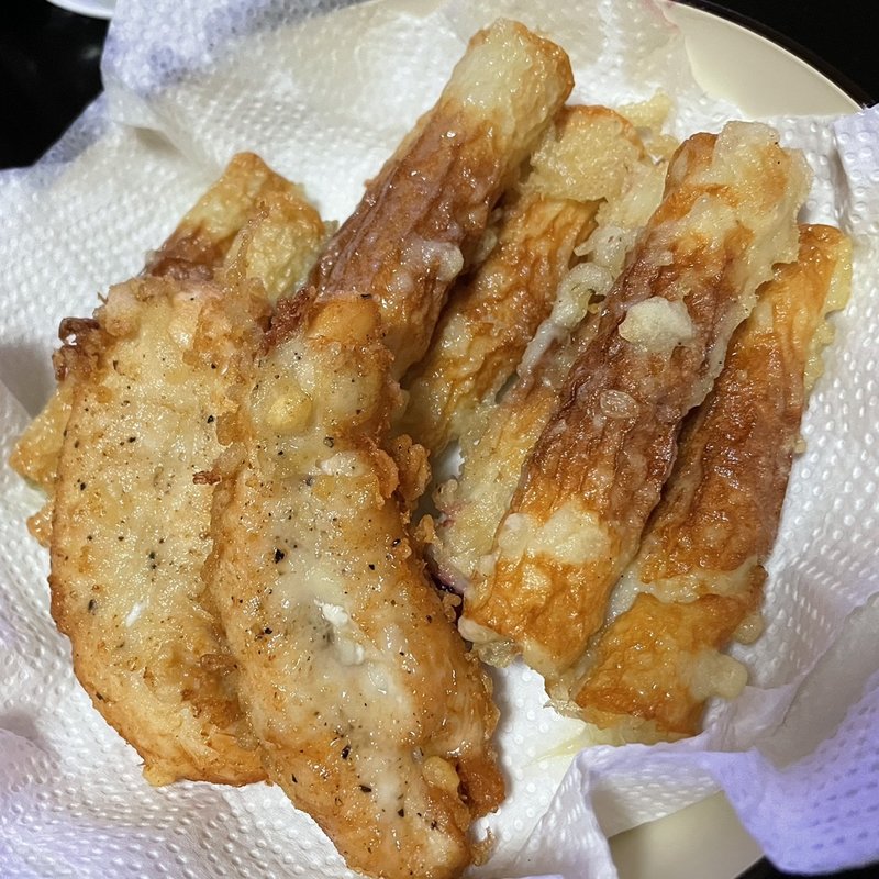 ささみ天&色んなちくわ天(自宅)