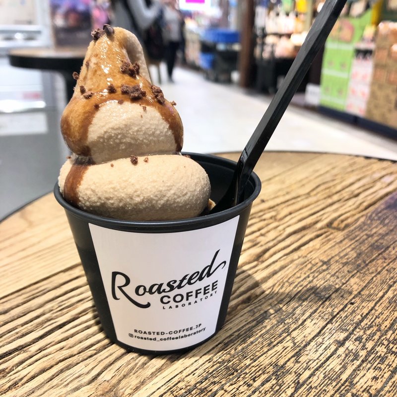 コーヒーソフトクリーム(ローステッドコーヒー)