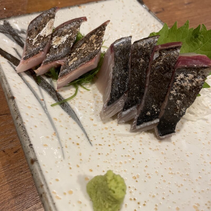 さわら刺し(酒席まつした)