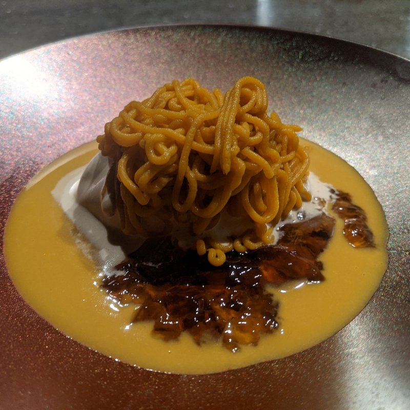 かぼちゃのモンブラン(ete)