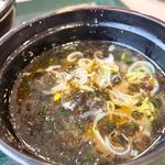 海苔の味噌汁　(ふじ膳)