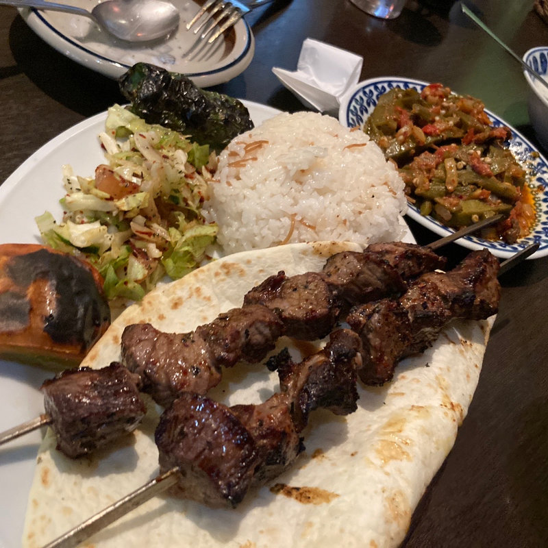 シシケバブ(クルド料理 メソポタミア レストラン)