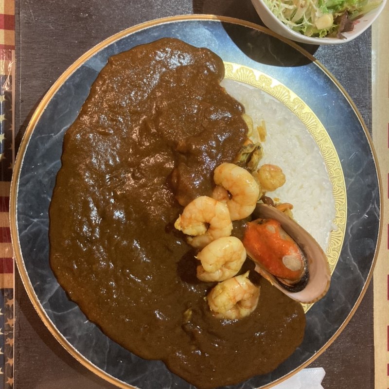 超激辛シーフードトッピング(ころしのカレー)