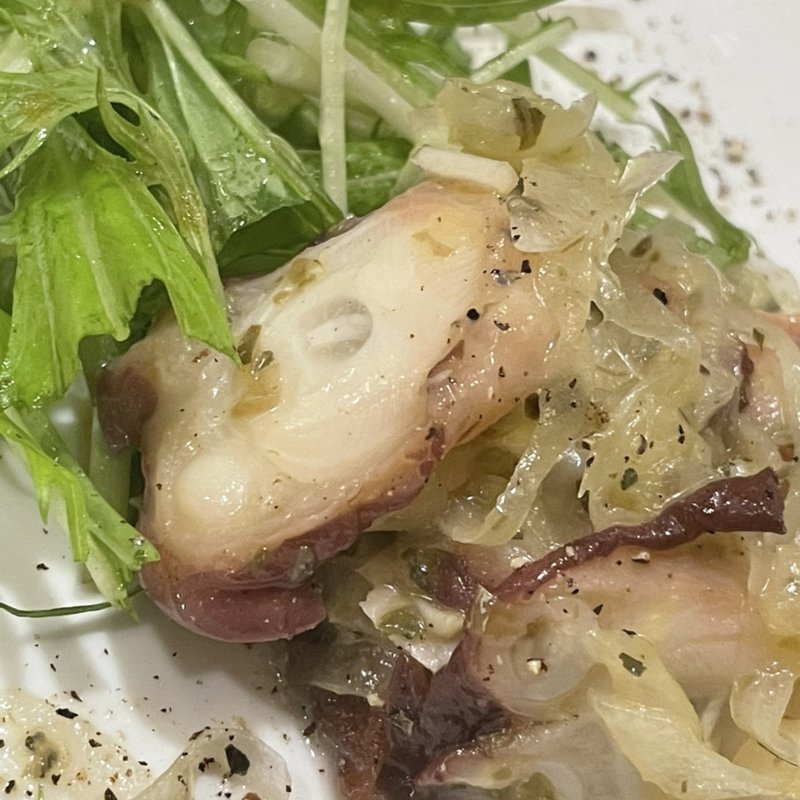 水ダコのマリネ(串カツあめちゃん　東武練馬店)