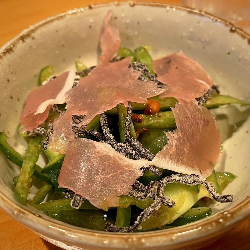 無限ピーマン(立ち呑み 京都商会)