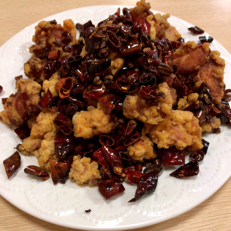 四川風鶏唐揚げ（麻辣鶏）(天津菜館 )