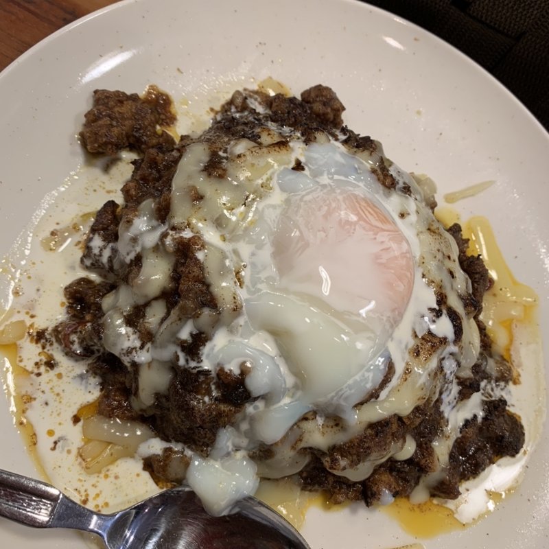 炙りチーズキーマ(さぼてん食堂 )