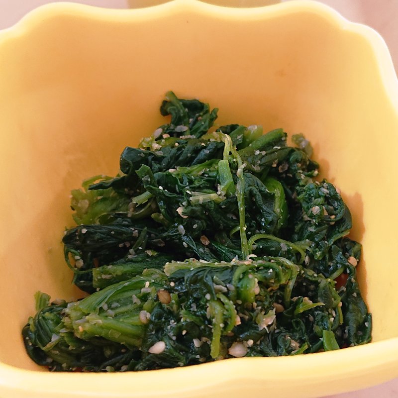 ほうれん草胡麻和え(図書館下食堂 （大阪大学　豊中キャンパス内）)