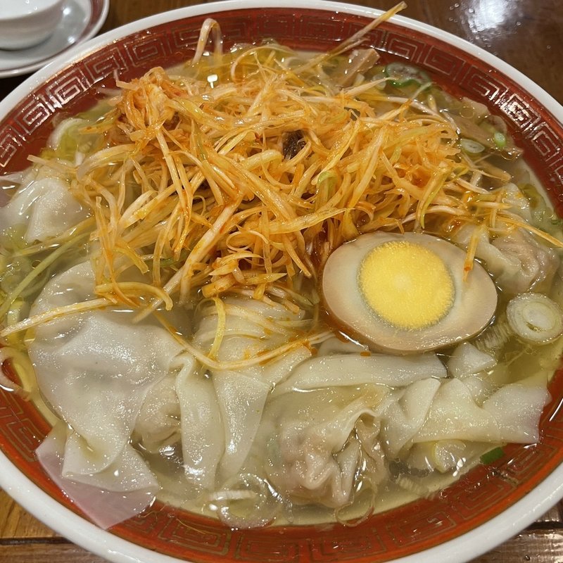 ネギ塩雲呑麺(広州市場 新宿東口店 )