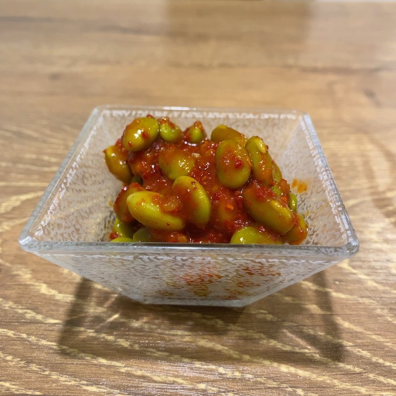 枝豆のキムチ(炭火焼肉 フラワー)