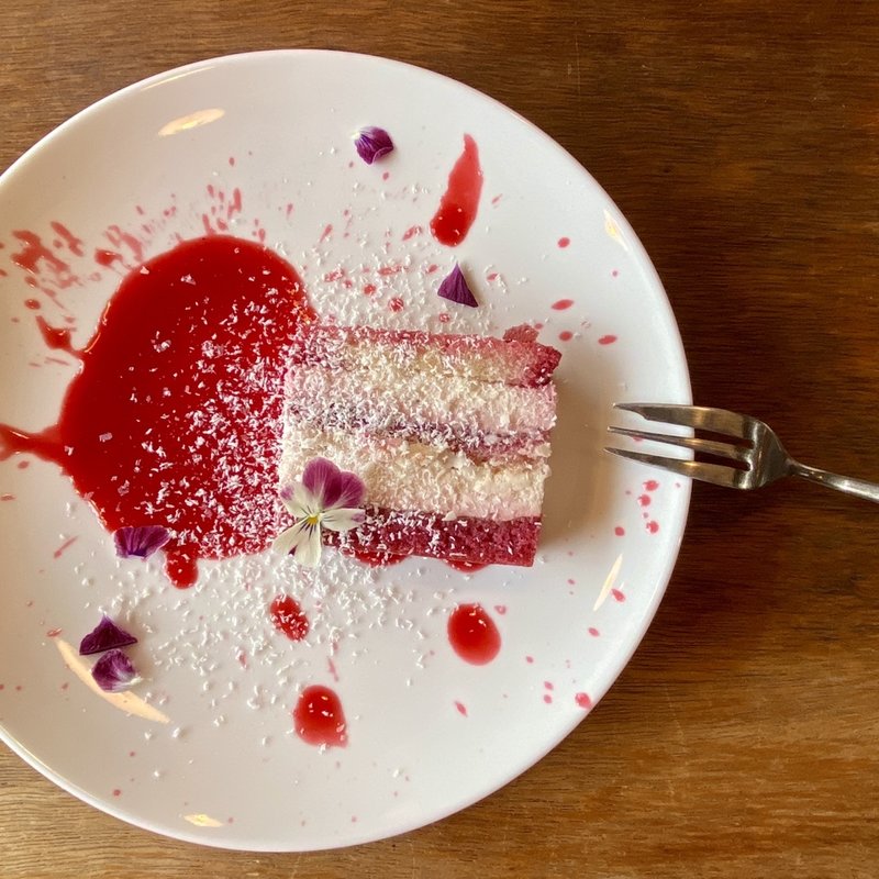 ホワイトチョコとフランボワーズのティラミス(ムック （Osteria MUC）)