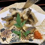 飛び魚の唐揚げ