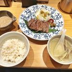 自然薯牛タン定食(並)(たん之助 ヨドバシAkiba店)