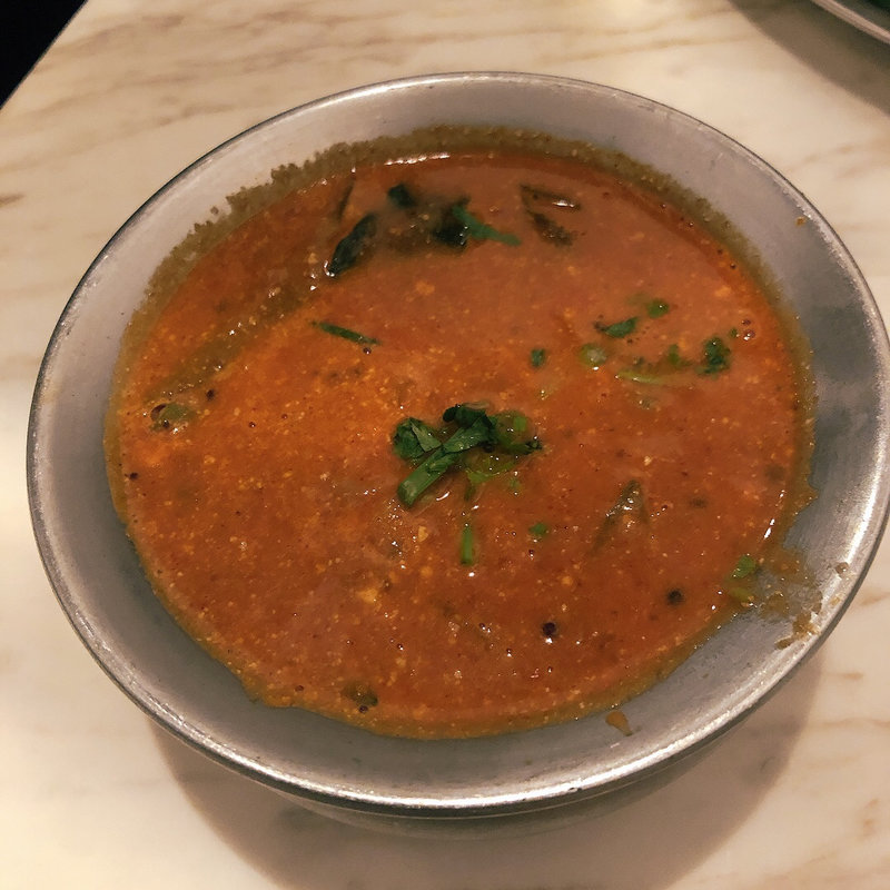 南インドのあさりカレー(三燈舎)