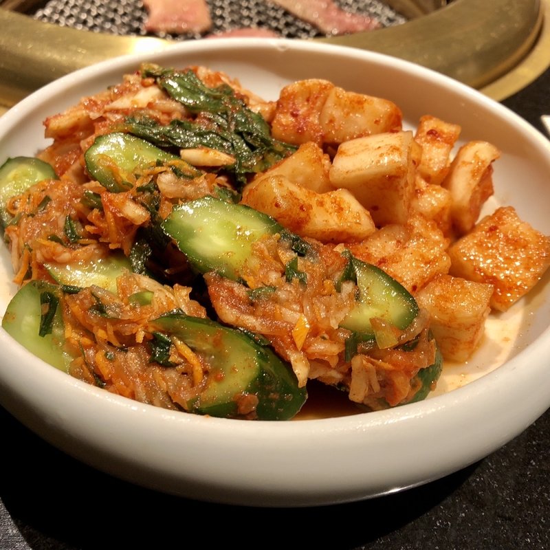 キムチ盛り合せ(品川 漢城軒)