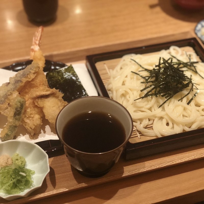 お手軽天せいろ(京うどん 生蕎麦 岡北（おかきた）)