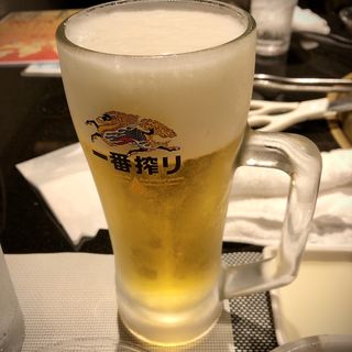 生ビール(キリン一番搾り)(品川 漢城軒)