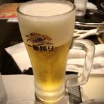 生ビール(キリン一番搾り)