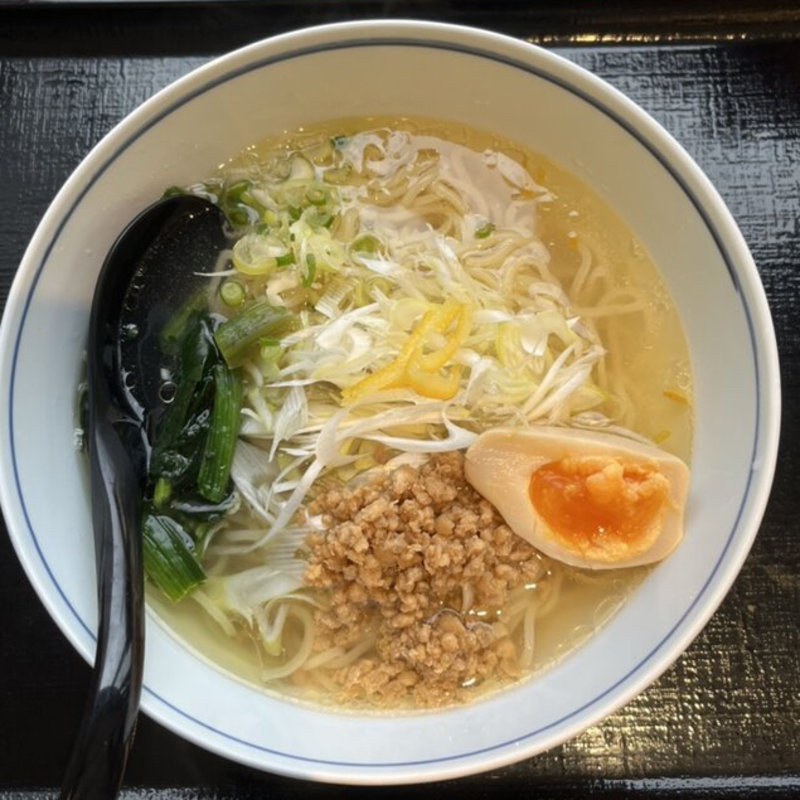 鷄ゆず塩らーめん(麺処 直久 照葉アイランドアイ店)