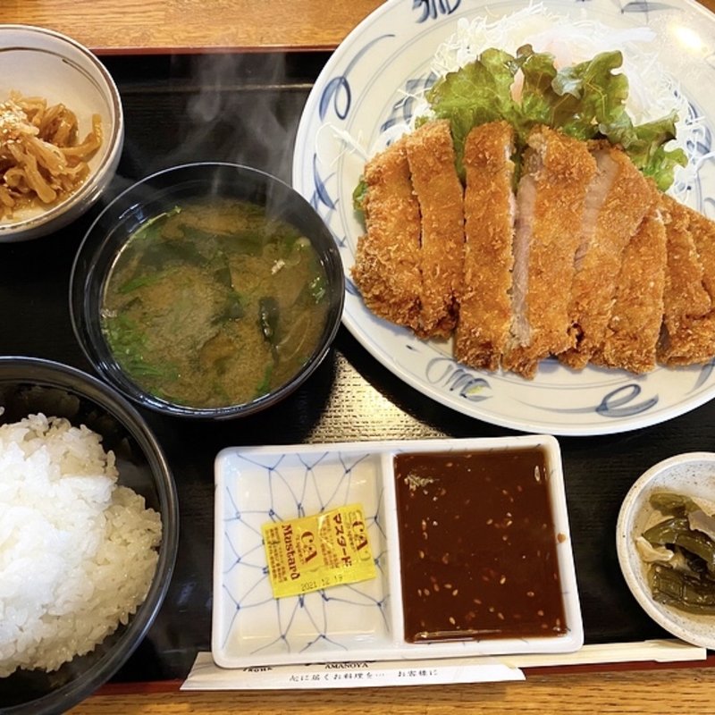 特上とんかつ定食(とんかつ亭 天乃家 （【旧店名】とんかつ亭伊呂波）)