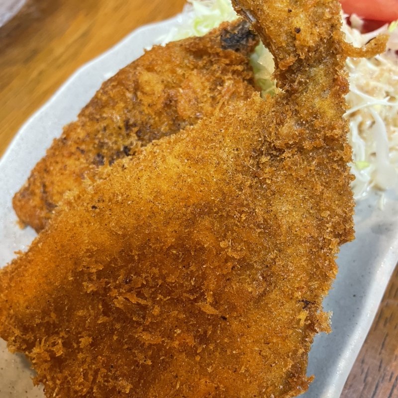 アジフライ(蓮華)