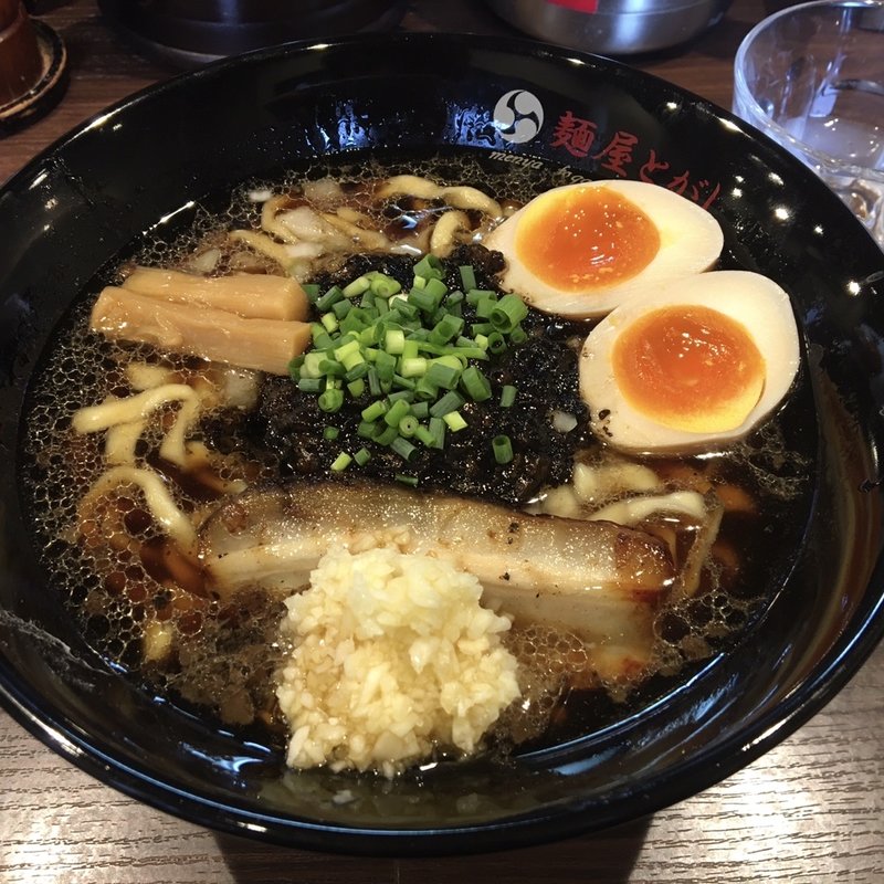 セアブラックら〜麺 (限定)(麺屋とがし 本店)