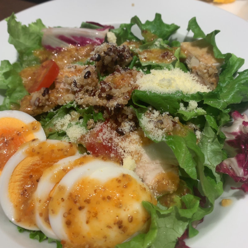 モーニングサラダセット(illy CAFFÈ)