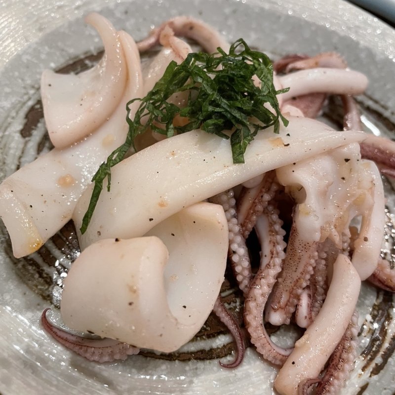 イカのニンニク炒め(鈴亭 （リンテイ）)