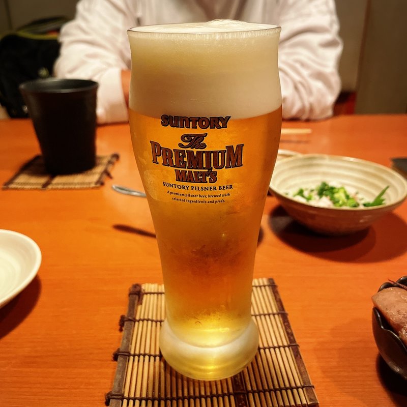 生ビール(かね萬)
