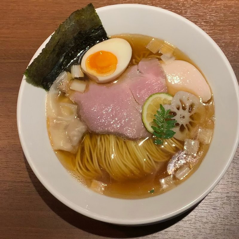 秋刀魚節醤油らあめん(らあめんあじるく)