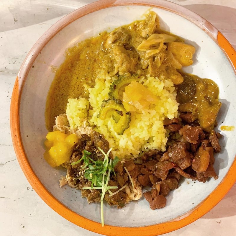 トリプルコラボプレート(ケニックカレー)