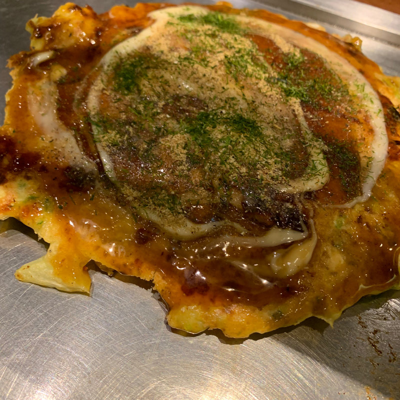 デラックス玉(ねぎ焼 やまもと 梅田エスト店)