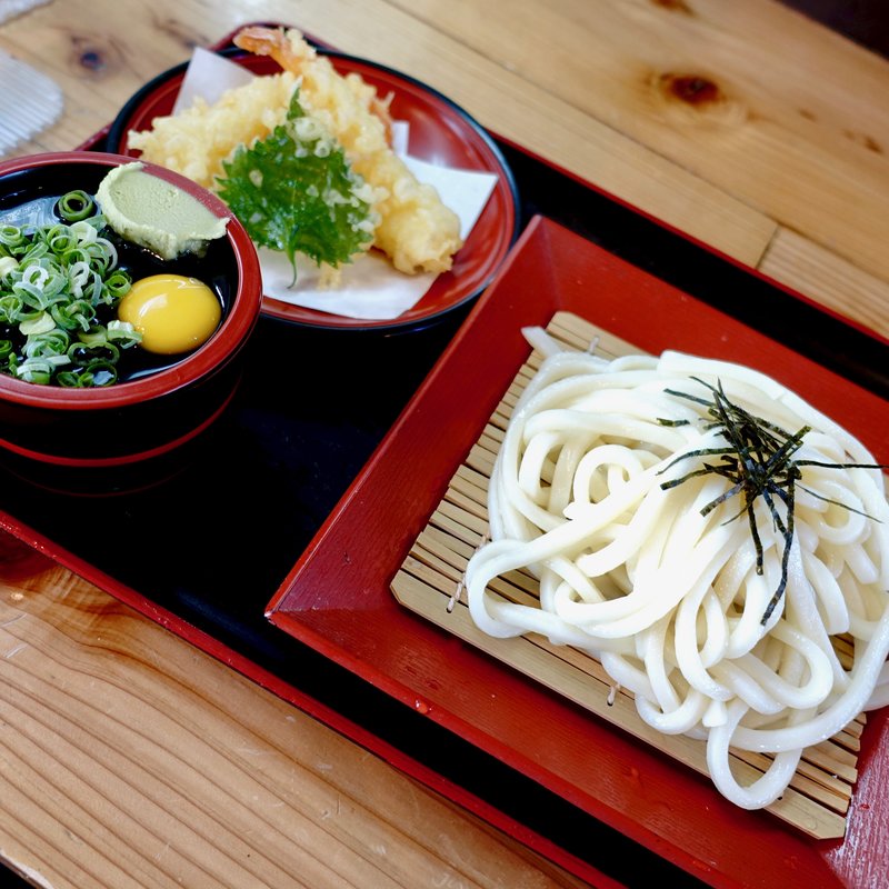 天ざるうどん（冷）(野口製麺所)