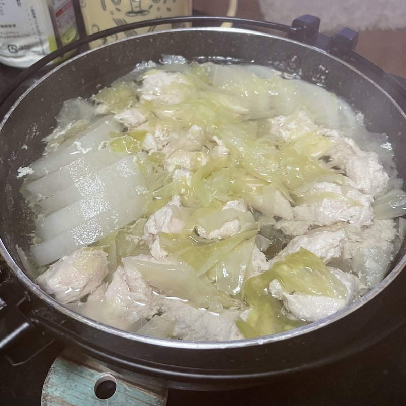 シンプル鍋(自宅)