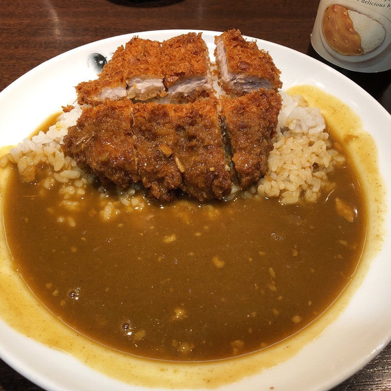 ヒレカツカレー(ハーフ)(CoCo壱番屋 近鉄八尾駅店)