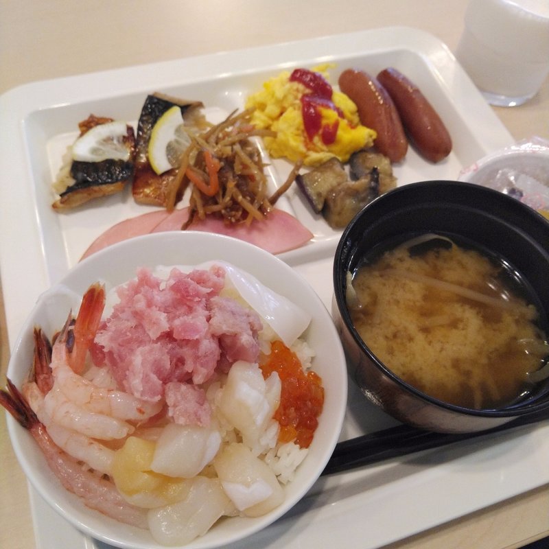 朝食バイキング(ホテル　ソレイユ)