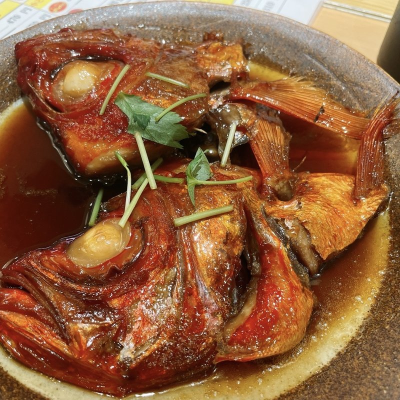 金目鯛カブト煮(回転寿司やまと　篠崎店)