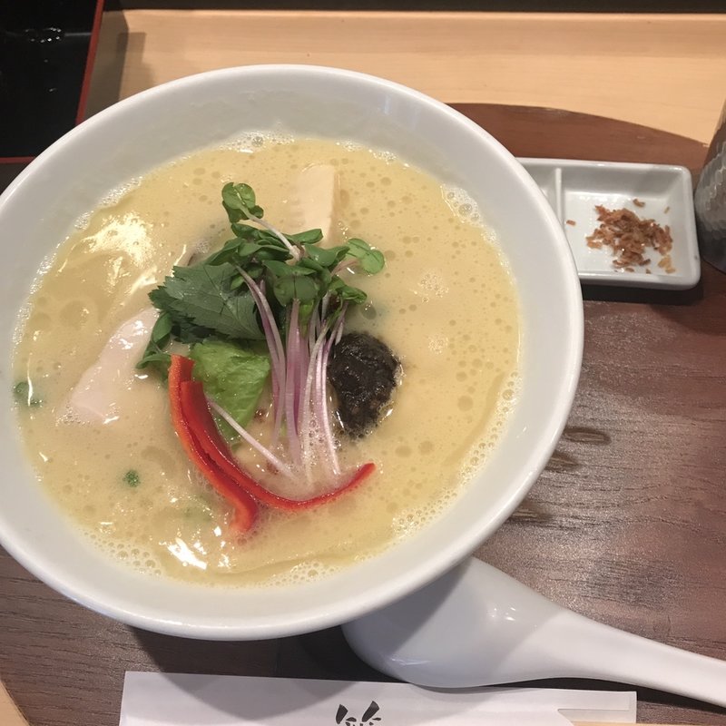 鶏白湯SOBAトリュフ(銀座 篝 本店)