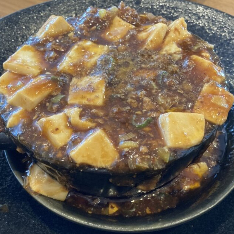 こぼれ麻婆豆腐(天王寺百楽)