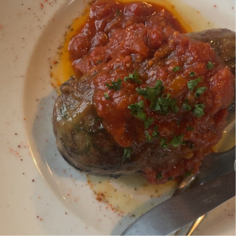 真鴨ナス(ビストロ　アリゴ )