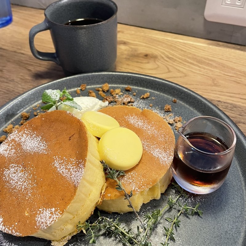 特製リコッタチーズのパンケーキ(Ristorante三本珈琲店)