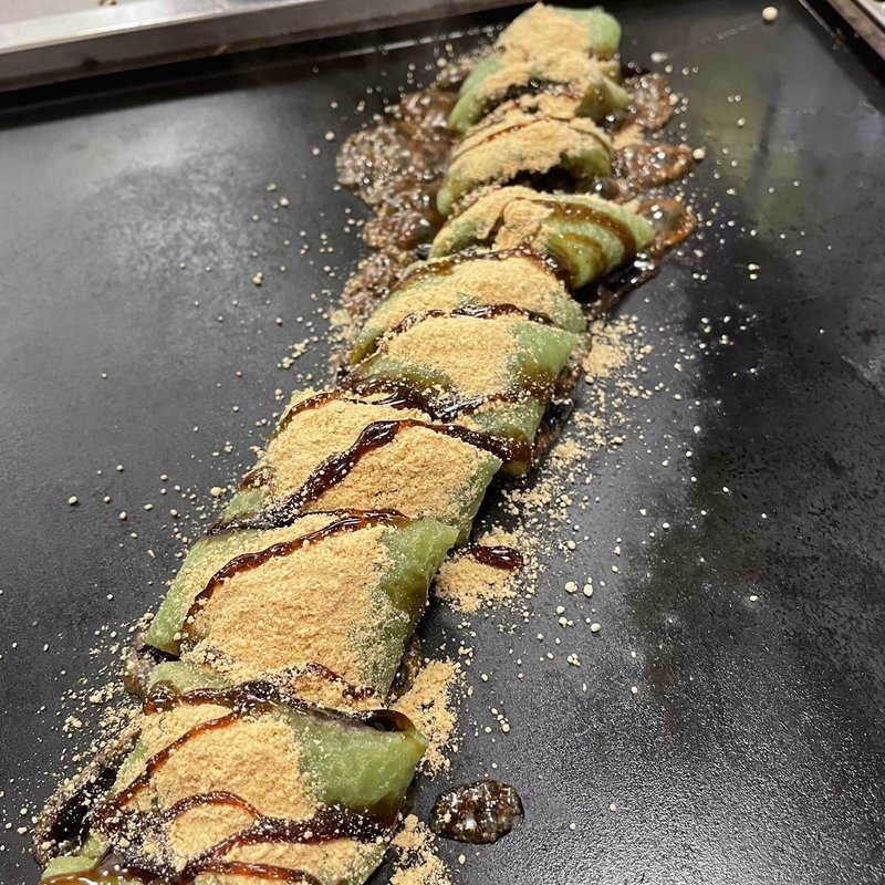 きなこあんこ巻き(もんじゃ 来る実 )