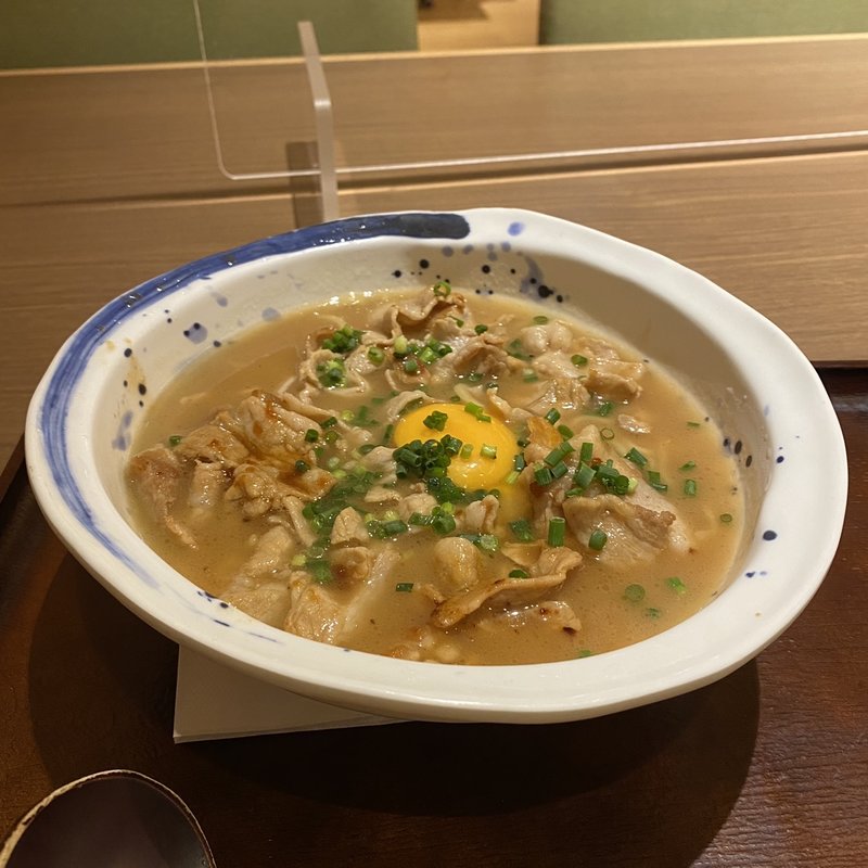 極旨肉玉とんこつらーめん(湯あがりキッチン 一休 横浜鶴ヶ峰店)