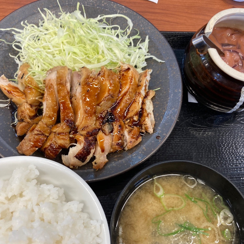 やきとり定食(からやま 多摩永山店)